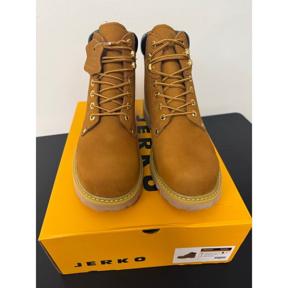 Jerko Classic Steel Toe Cap Workboot khaki main image 2